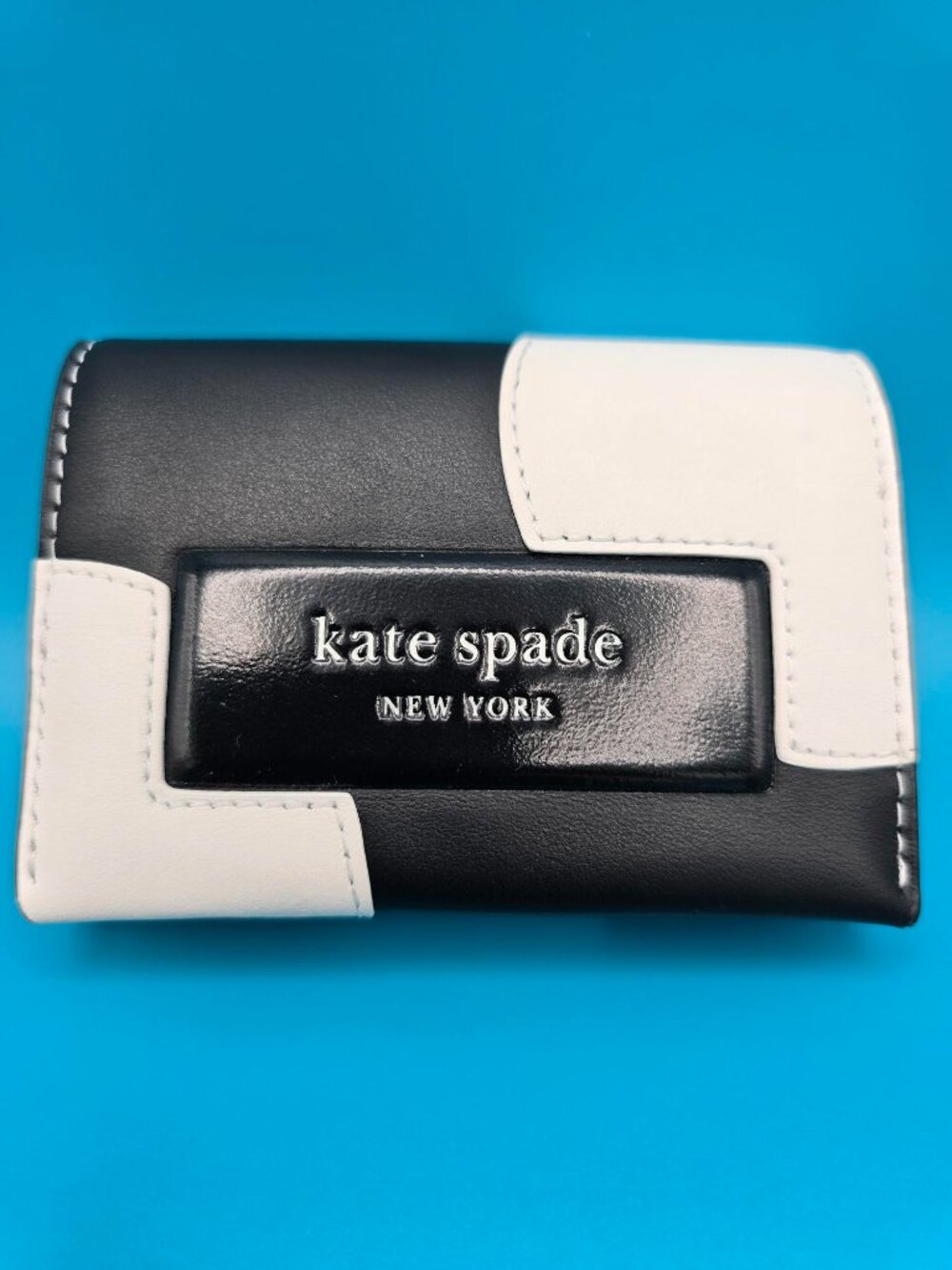 kate spade Label Dot trifold wallet card case
